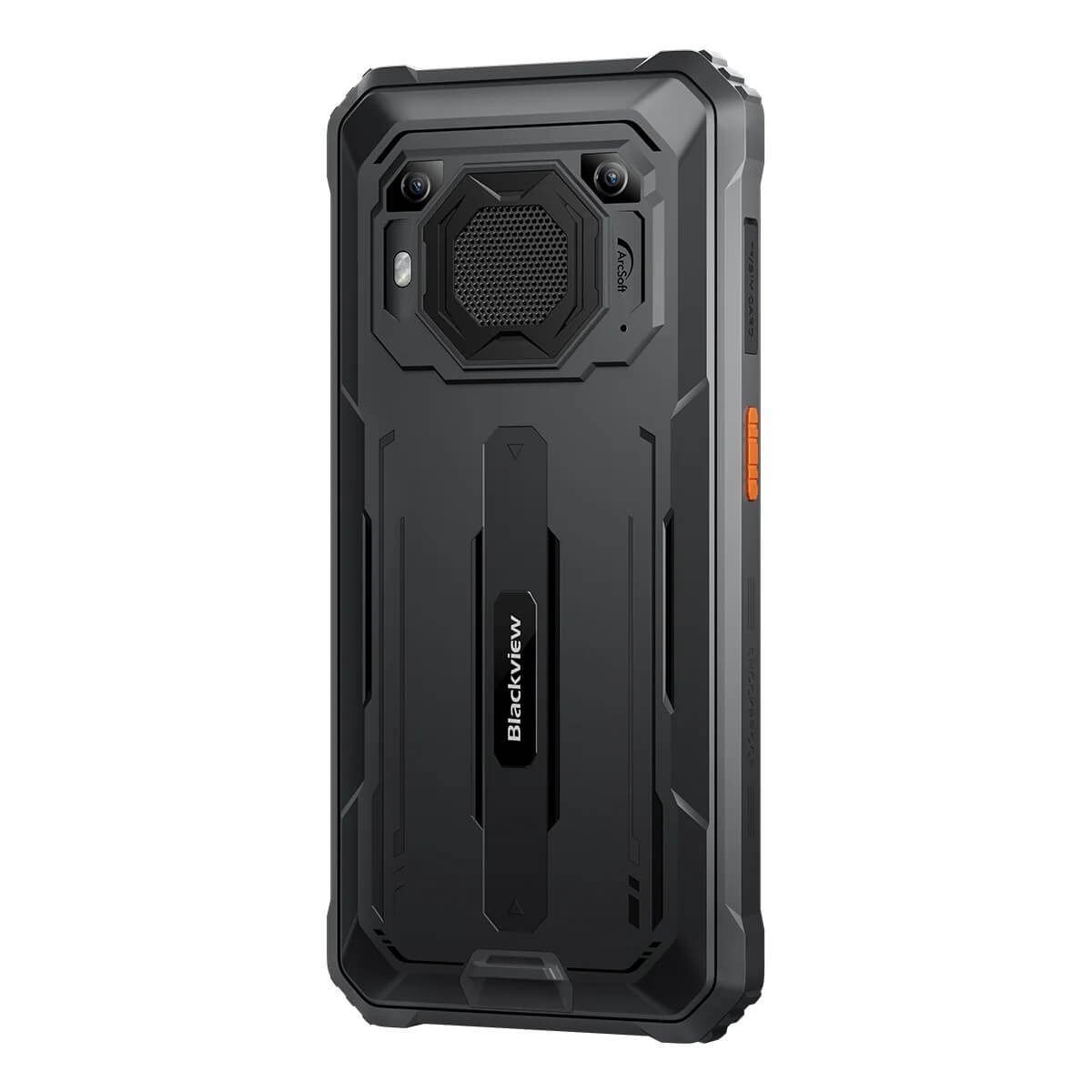 blackview BV6200Pro Schwarz Outdoor Handy (16,66 cm/6,56 Zoll, 8 GB Speicherplatz, 13 MP Kamera, 13000mAh Akku, Helio P35 Octa Core, 98dB Lautsprecher, Baustellenhandy)