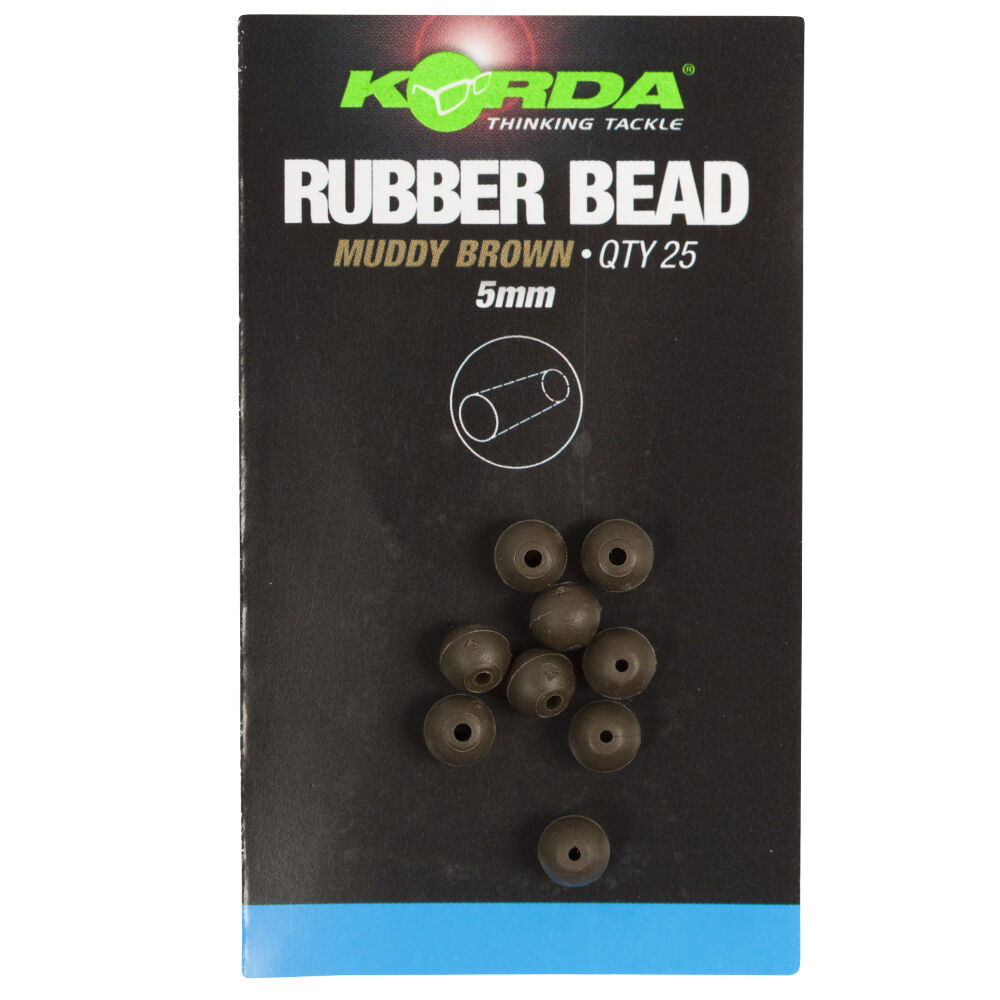 Korda Safe Zone 5 mm:n kumihelmi karppisiimalle (25 kpl)