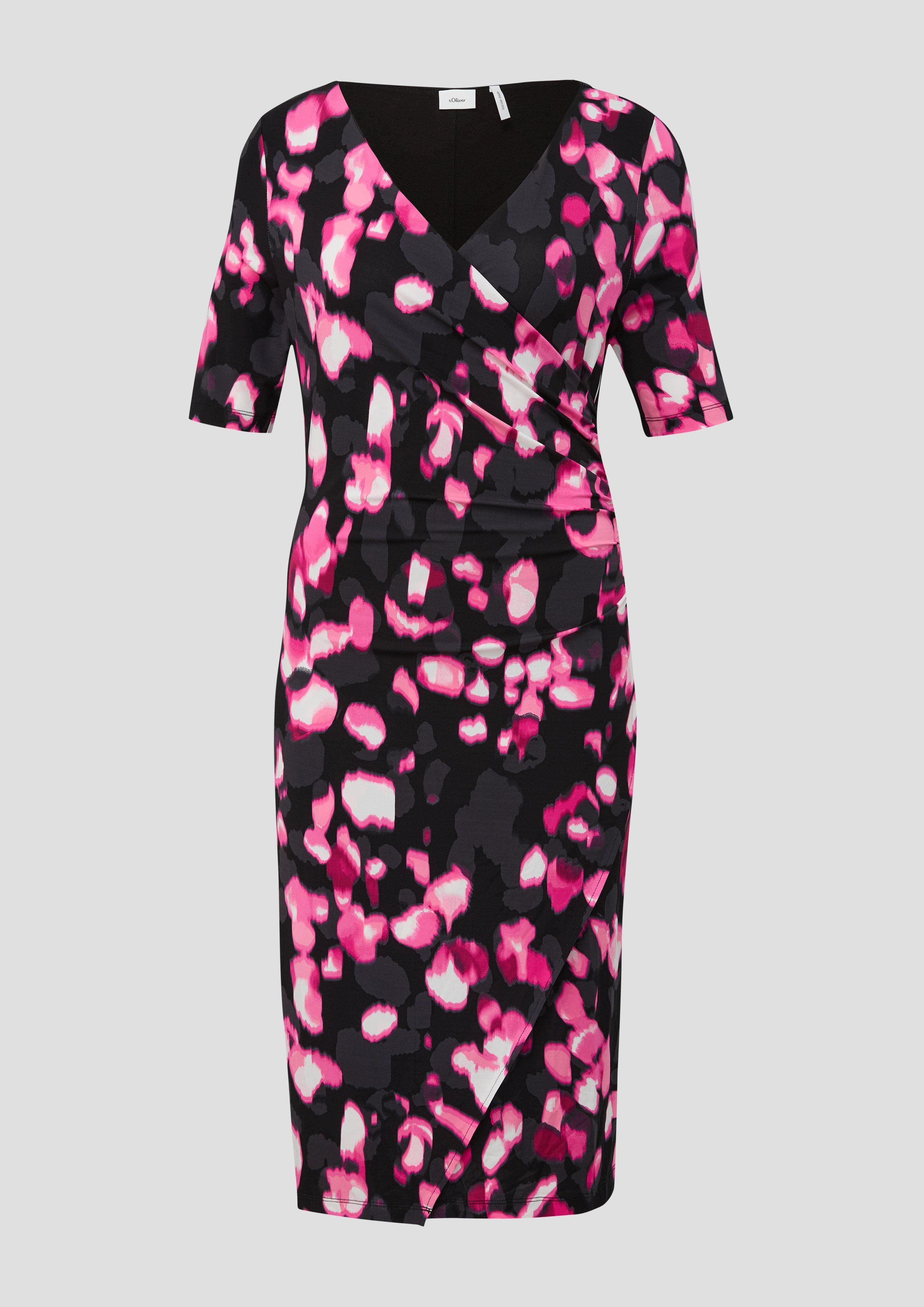 Jerseykleid mit Drapierung  2145314-99A3