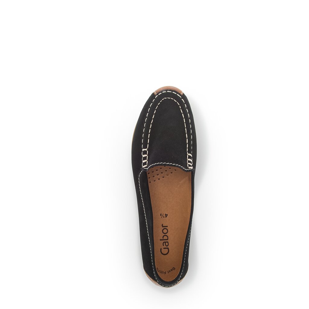 Gabor fashion Mokassin schwarz