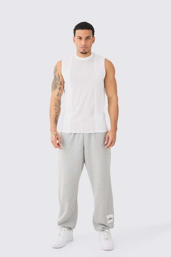 Slim-Fit Colorblock Tanktop