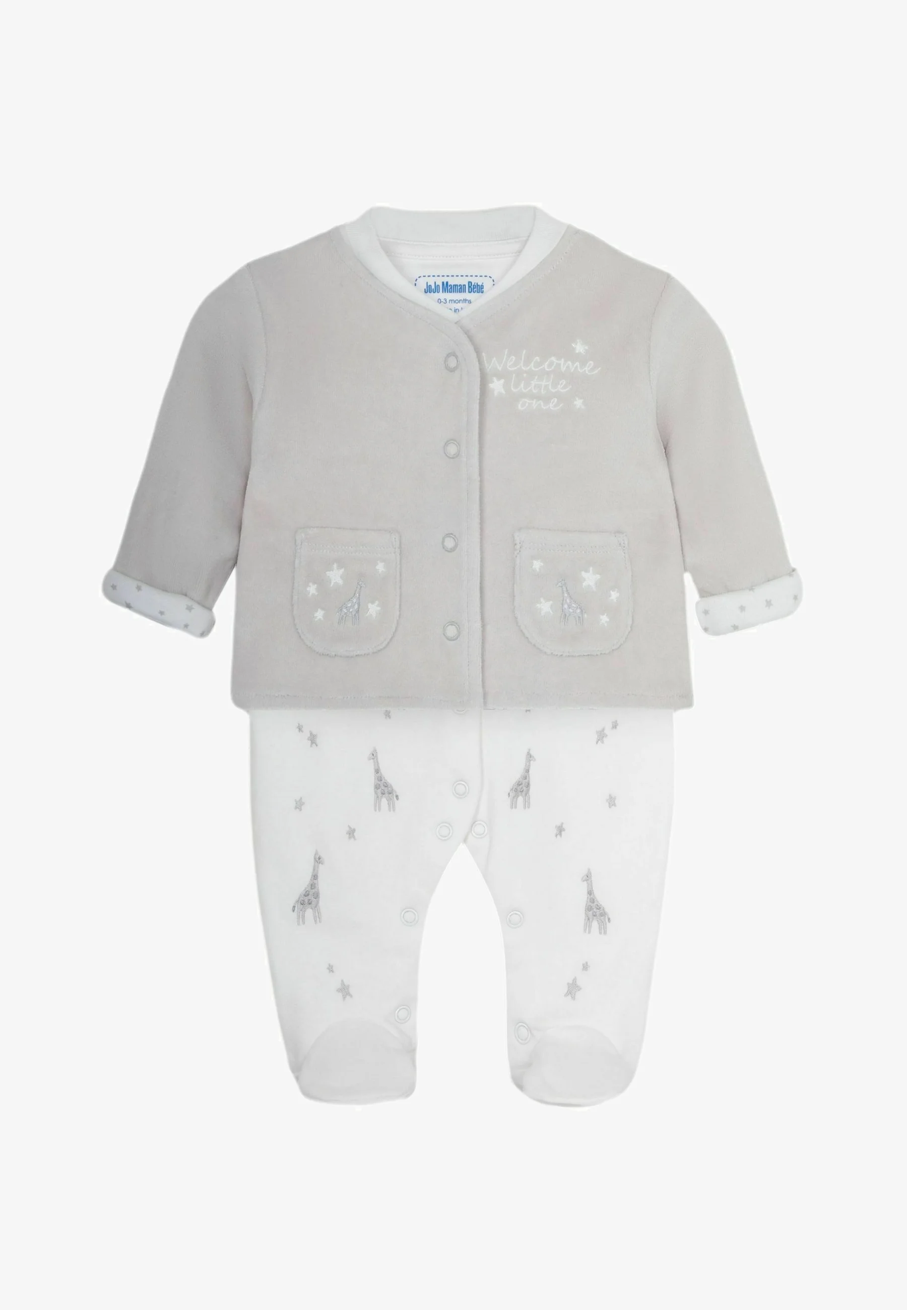 JoJo Maman Bébé CONJUNTO DE 2 PIEZAS PARA PEQUEÑO DE BIENVENIDA - AJUSTE REGULAR - Chaqueta de entretiempo