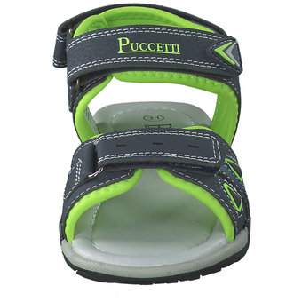 Puccetti Trekkingsandale in blau