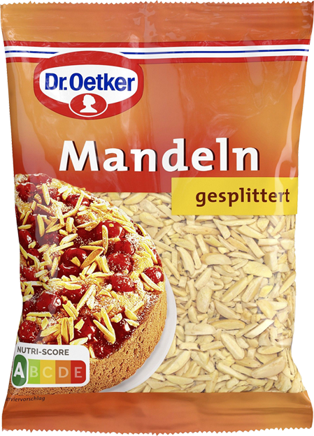 Dr. Oetker Mandeln gesplittert