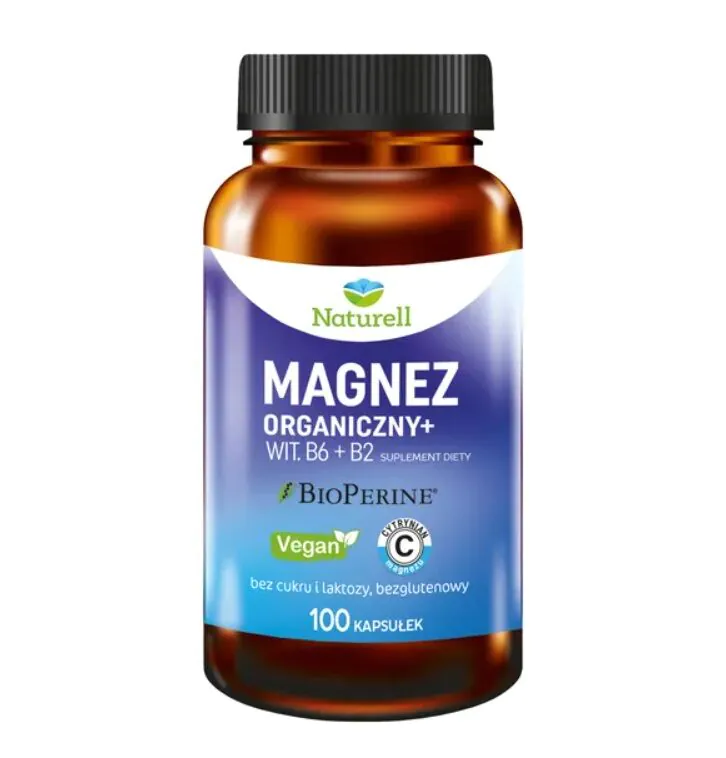 Naturell Organski Magnezij+ 100 kapsula
