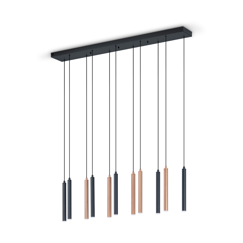 Pendelleuchte Calina schwarz matt