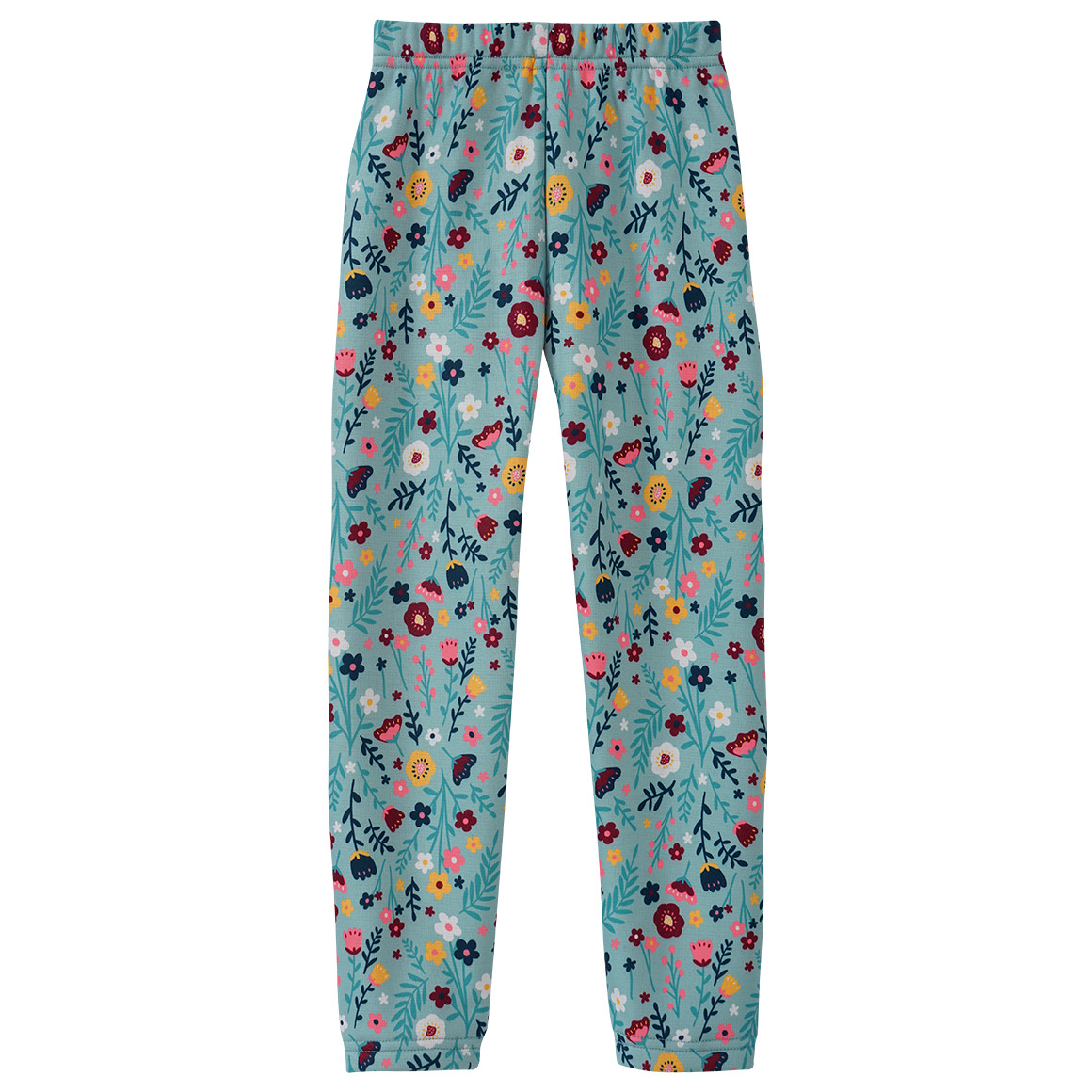 Mädchen Thermo-Leggings mit Blümchen-Print