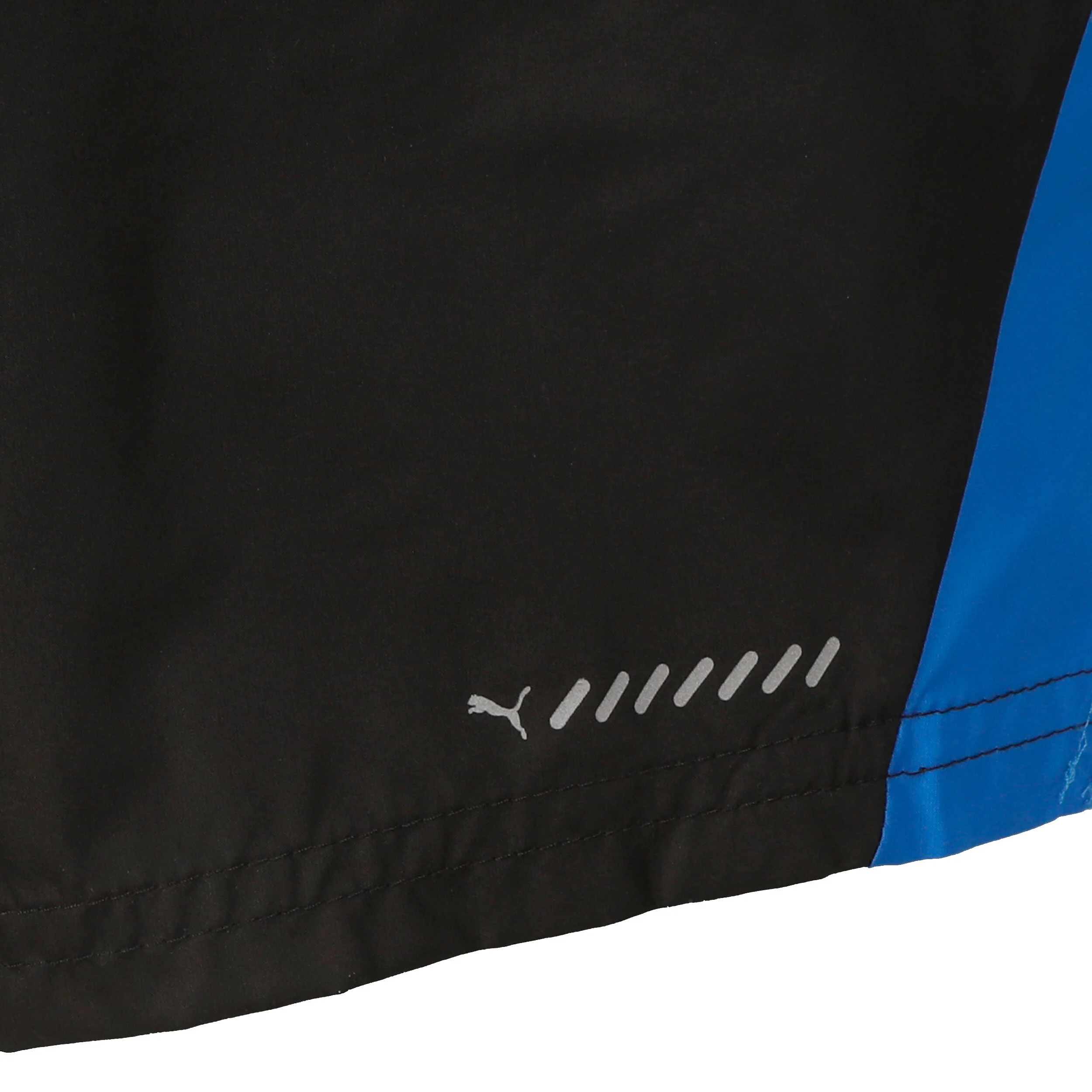 Run 5in Shorts Herren - Schwarz, Blau