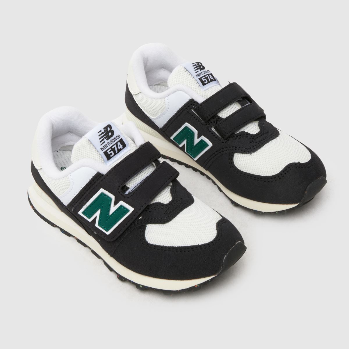 New Balance 574 fekete multiszínű fiú junior cipő
