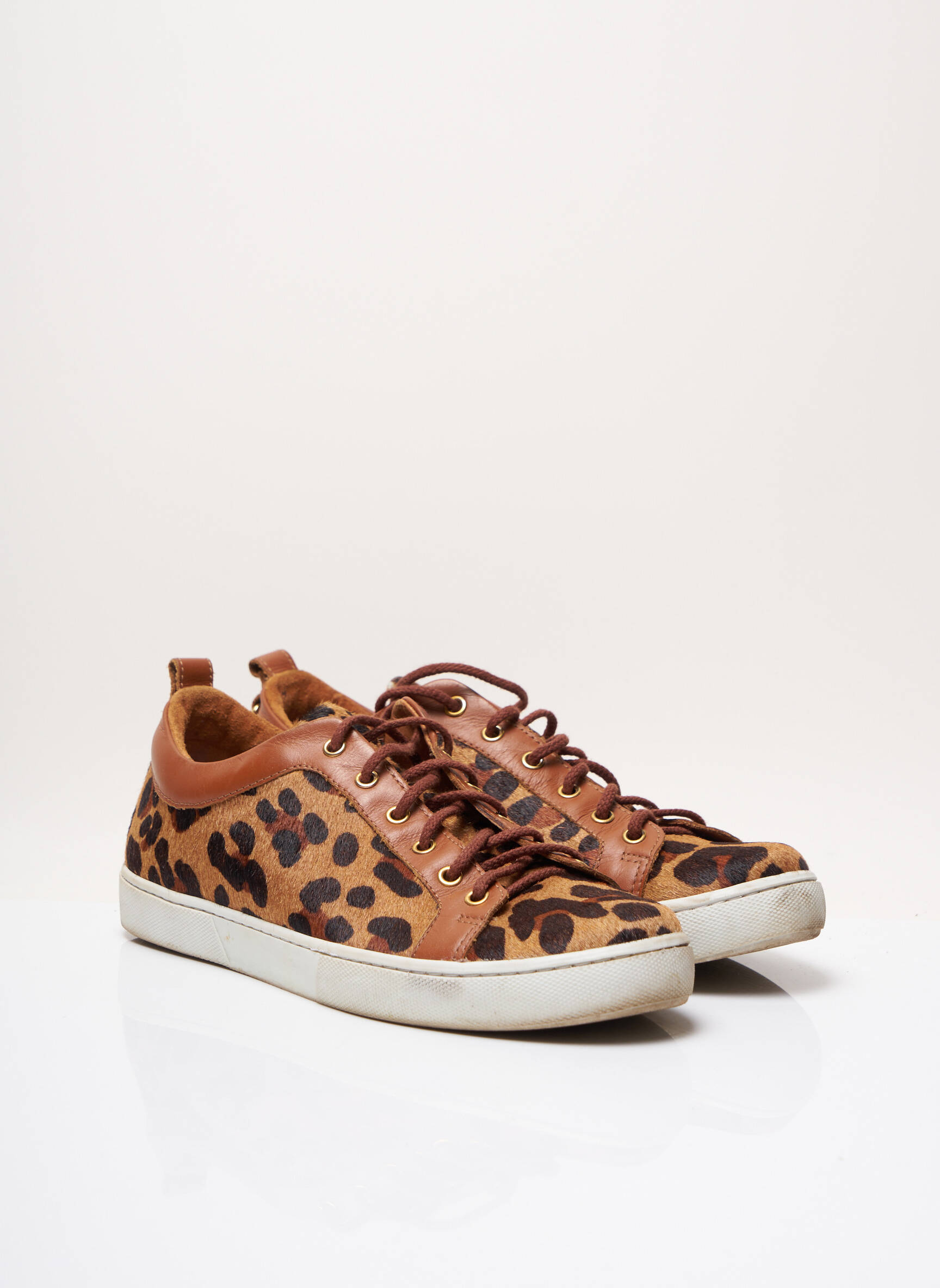 Marion Toufet Baskets Femme couleur marron