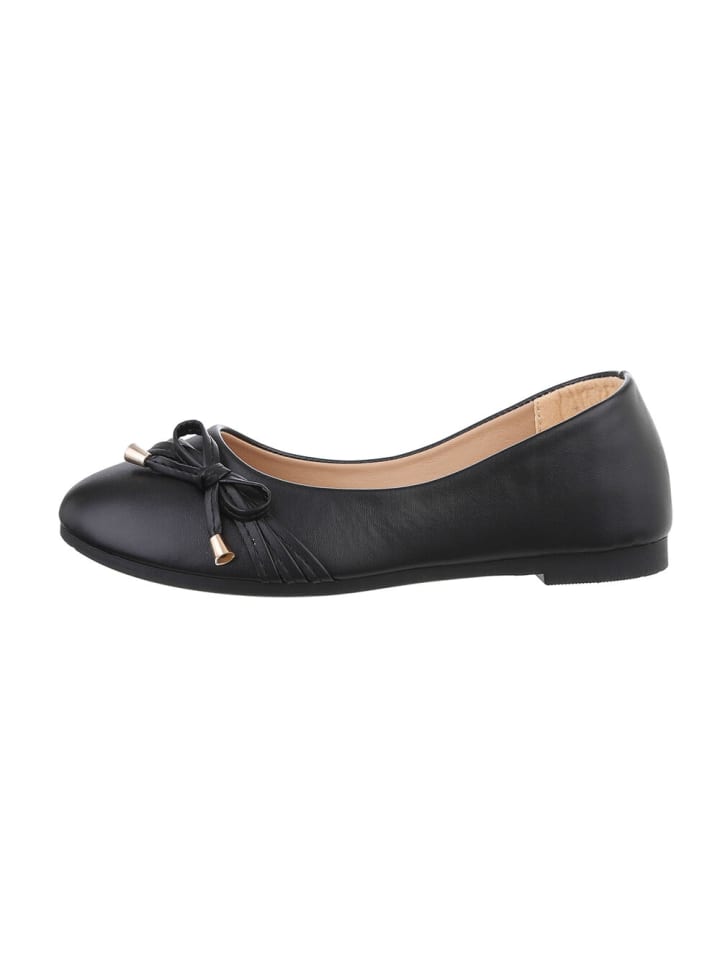 Ital-Design Ballerina in Schwarz günstig kaufen 37