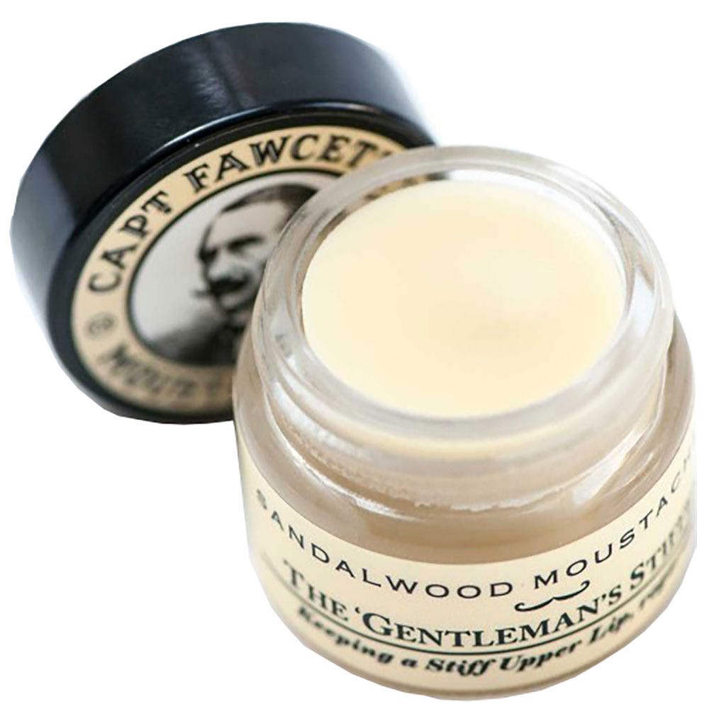 Captain Fawcett's Moustache Wax sandelholz 15 g