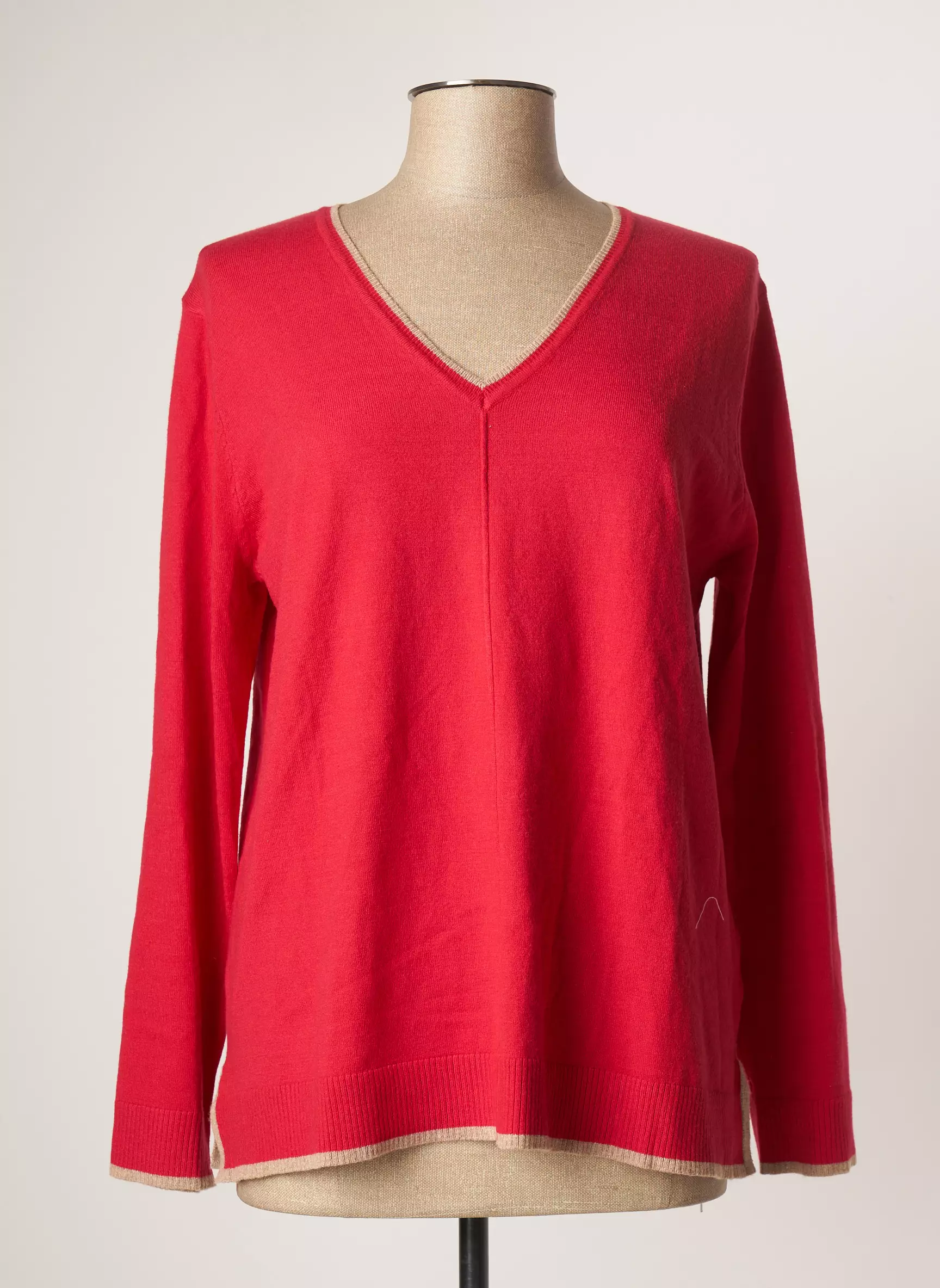 Bariloche Tshirts Femme couleur rouge