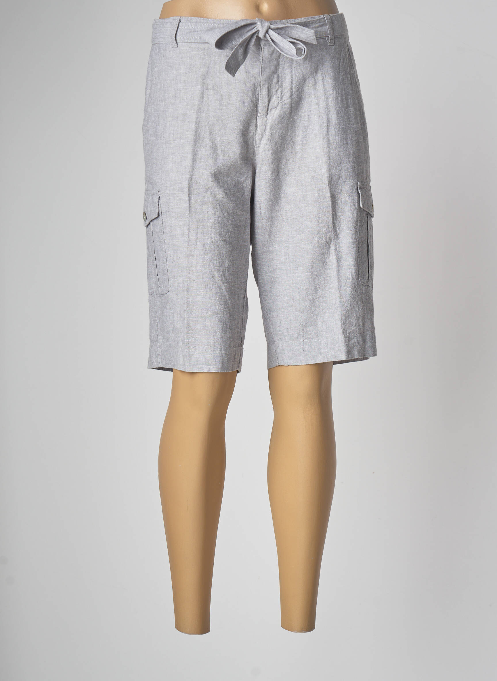 Imitz Bermudas Femme couleur gris