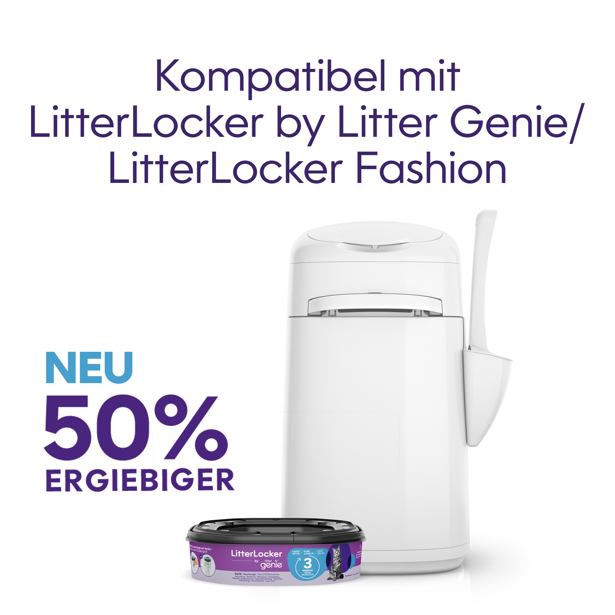 HabaPet Toilettenzubehör HabaPet LitterLocker by Litter Genie XL-Nachfüllkassette