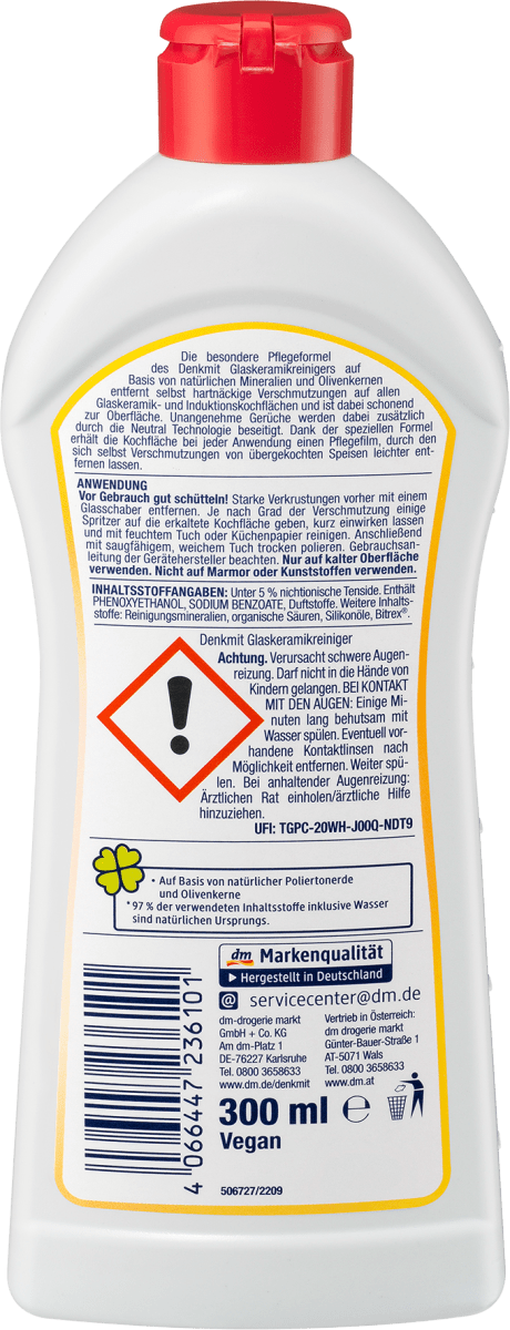 Glaskeramikreiniger 3in1, 300 ml