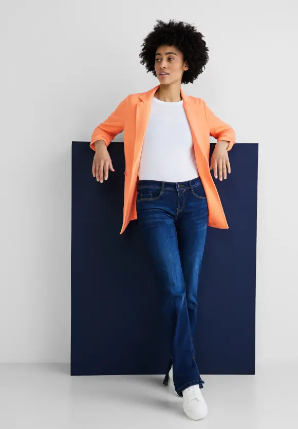 Street One Longblazer mit Raffung