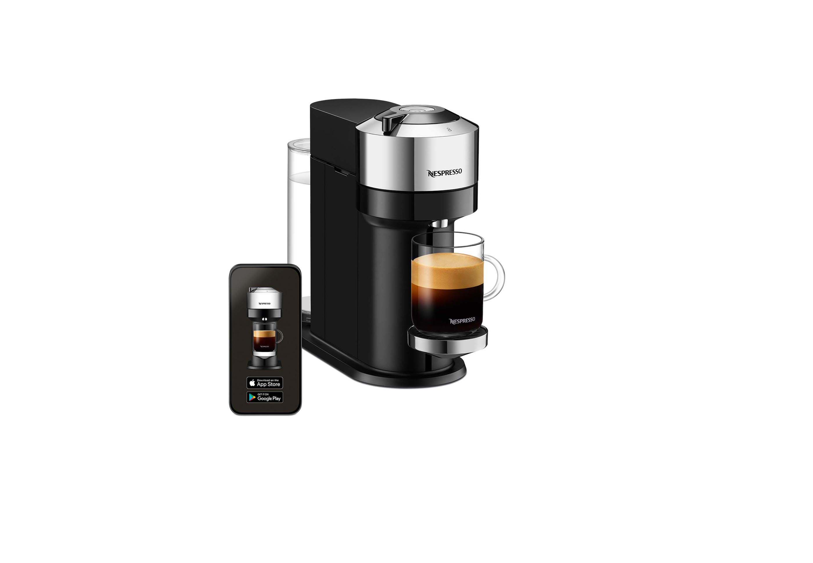Nespresso Vertuo Next Deluxe Pure Chrome