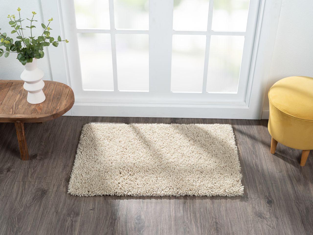 MyFlair Teppich Elodie, 60cm x 90cm, Farbe Beige, rechteckig, Florhöhe 37mm