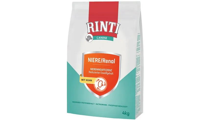 RINTI Hundetrockenfutter Canine NIERE/Renal Huhn 4000 g