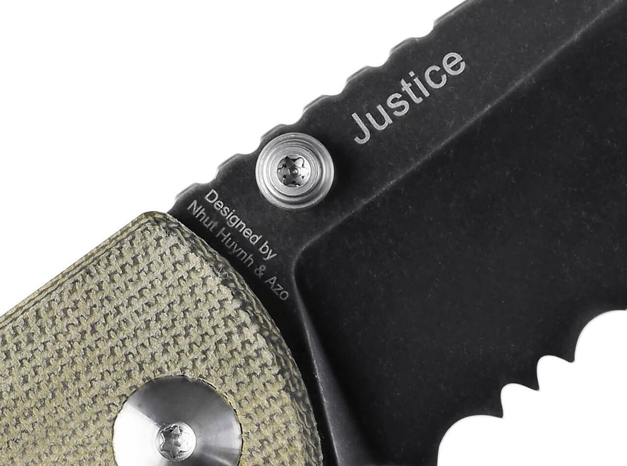 Justice Micarta Green