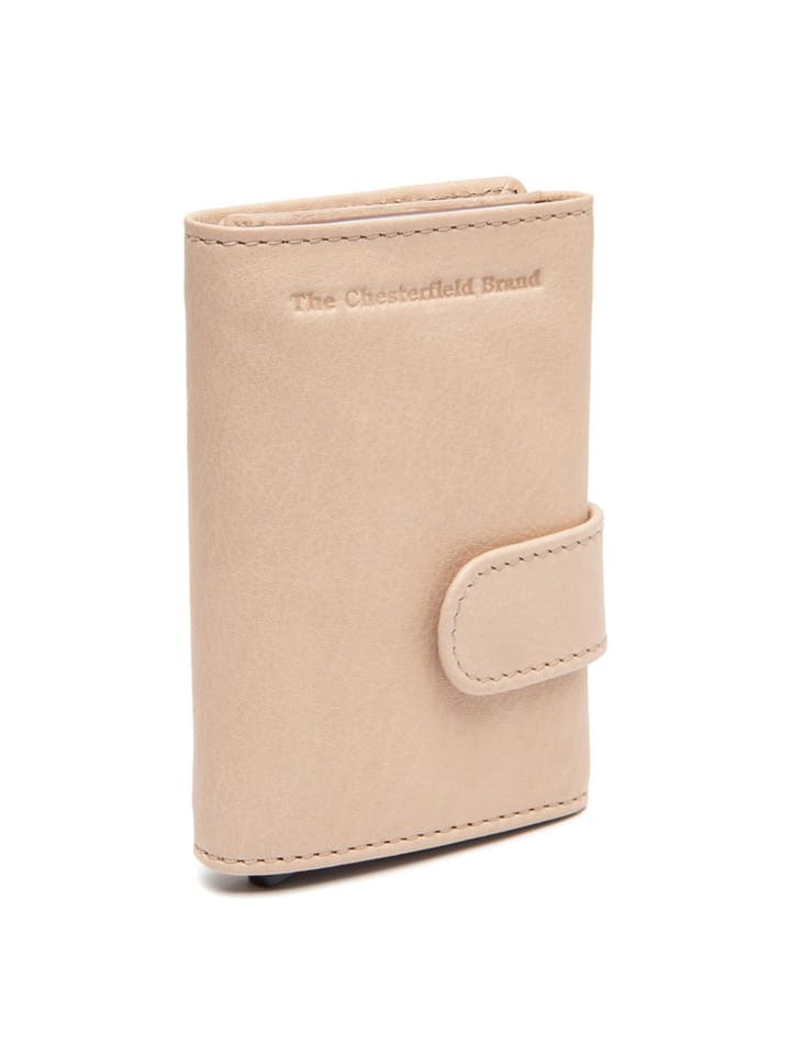 The Chesterfield Brand Nivala Geldbörse RFID Schutz Leder 7.5 cm in beige günstig kaufen onesize