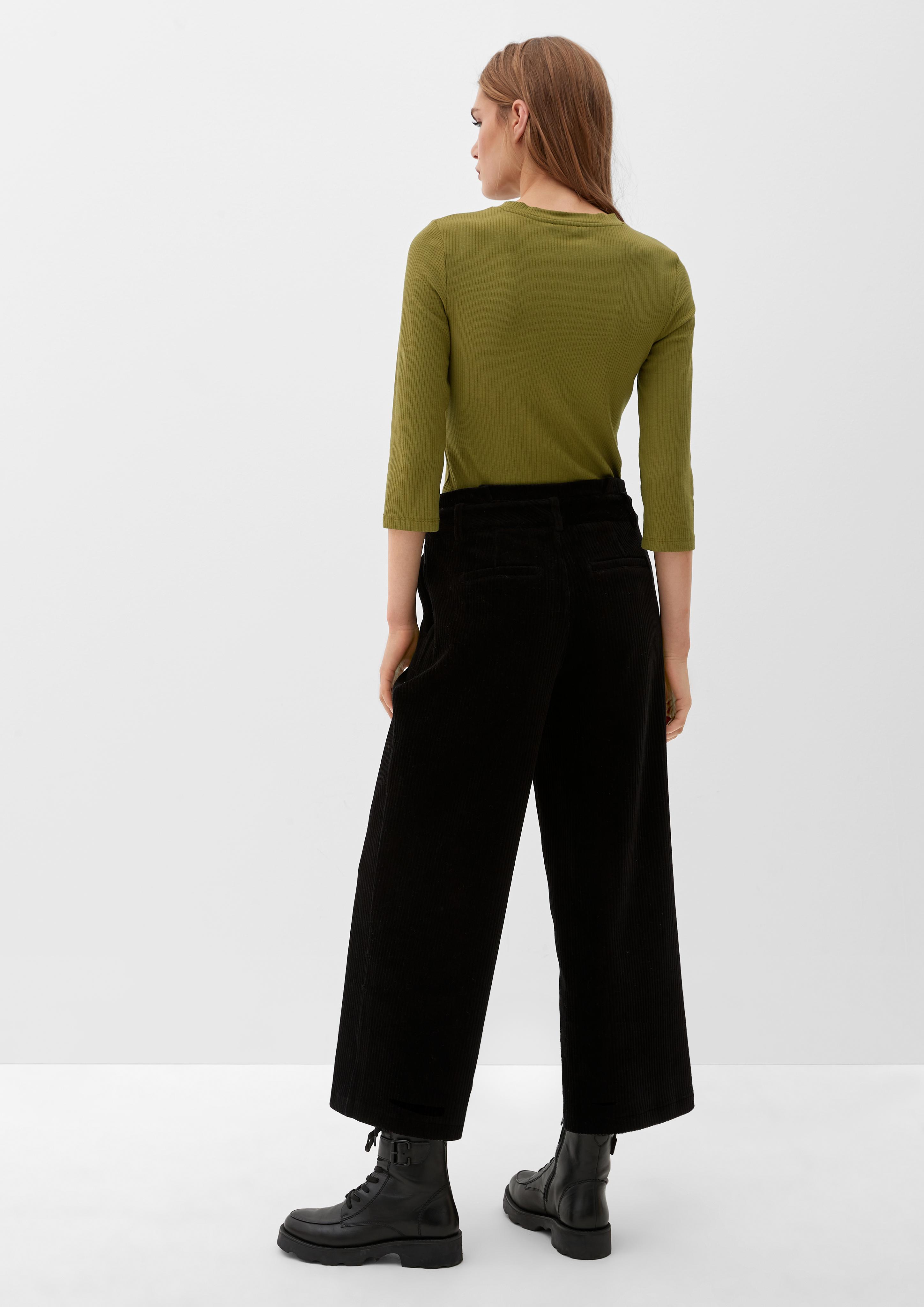 Shirt mit Rippstruktur  2122352-7734