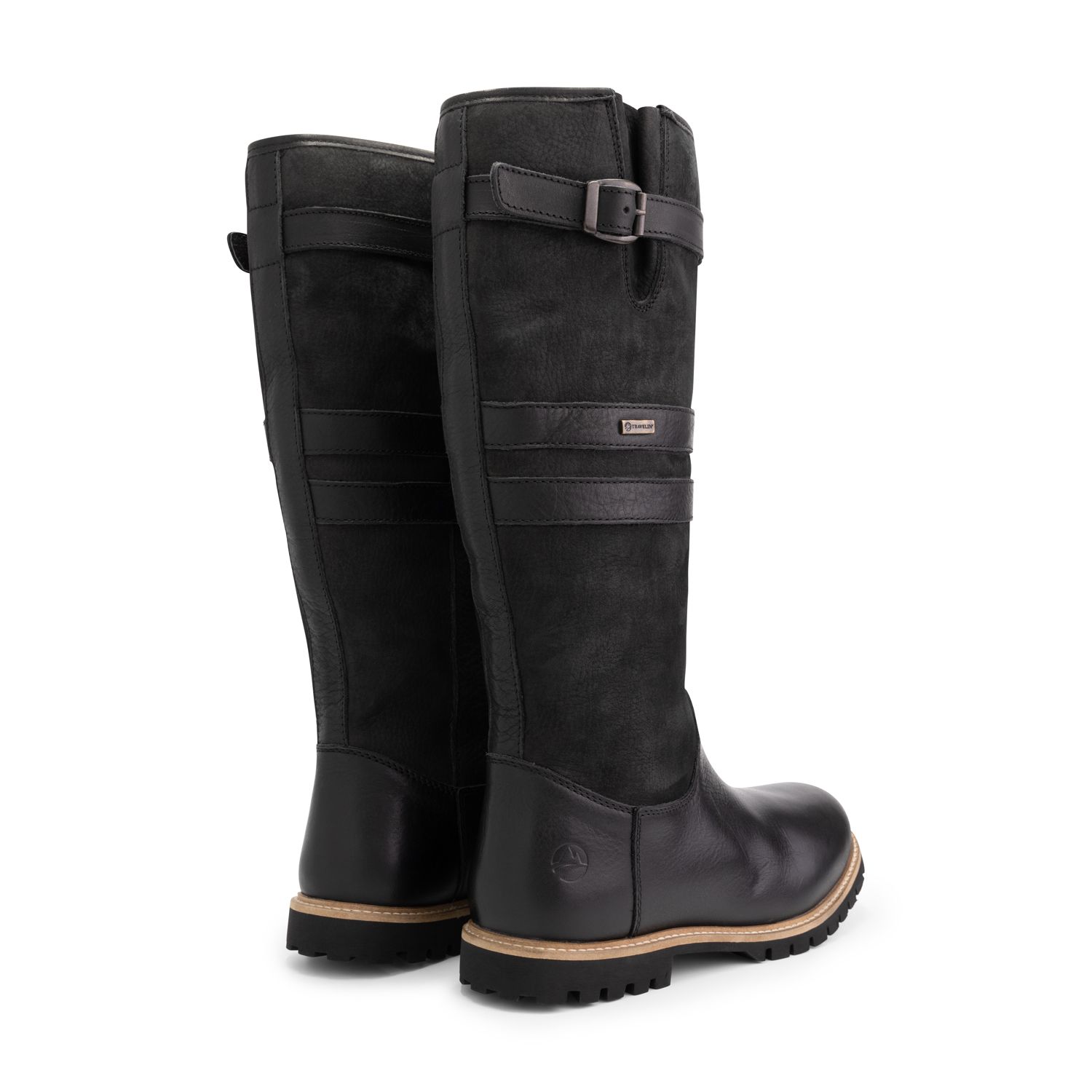 Travelin' Norway schwarze Herren Outdoorstiefel