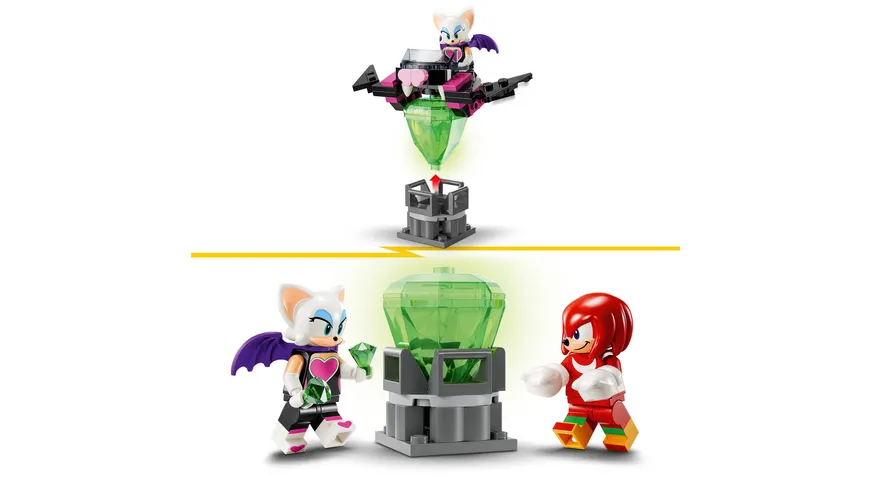 LEGO Sonic the Hedgehog 76996 Knuckles‘ Wächter-Mech, baubare Action-Figur