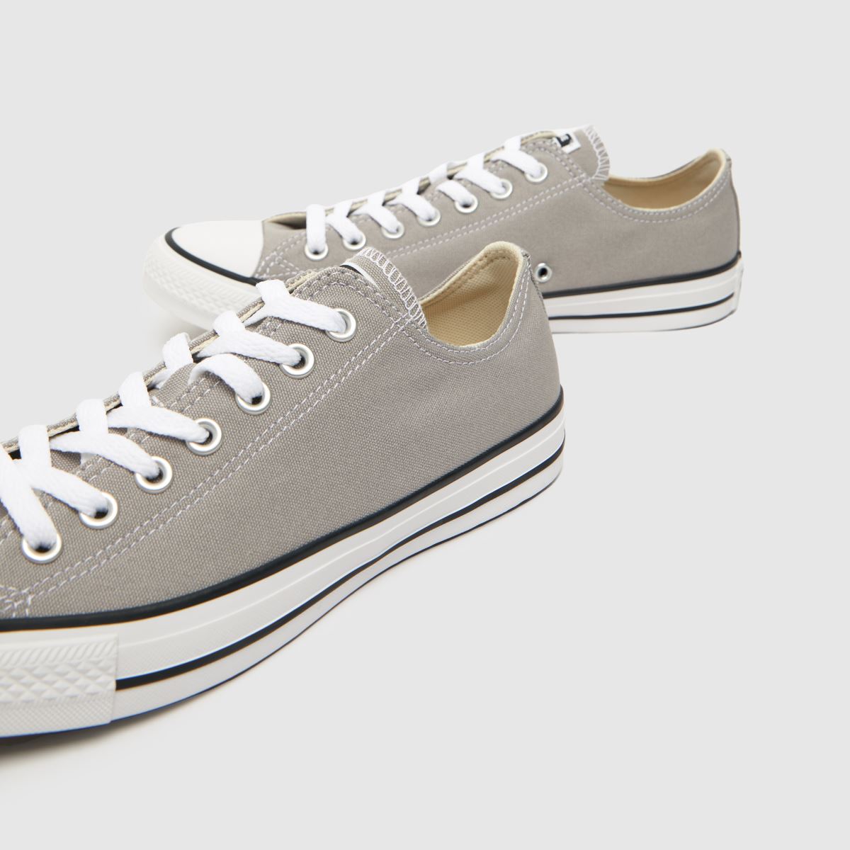 Converse All Star Ox – Ljusgrå sneakers