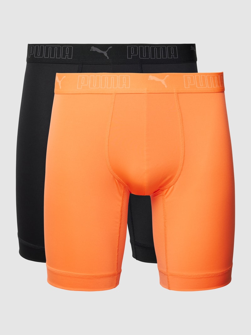 Trunks mit Label-Details im 2er-Pack in koralle