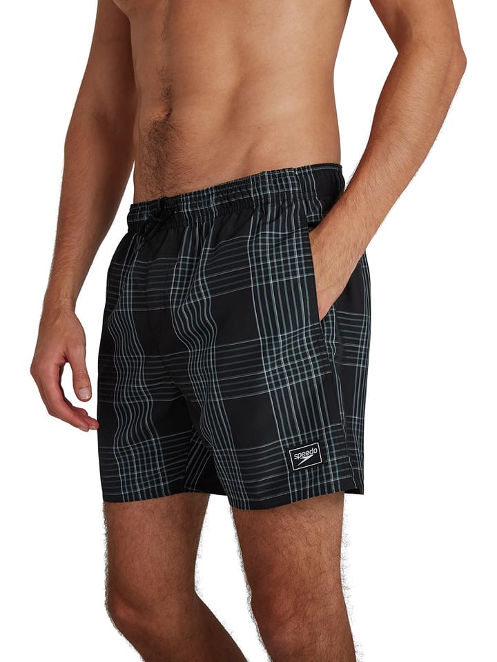 Speedo Badeshorts in Schwarz/ Hellblau günstig kaufen