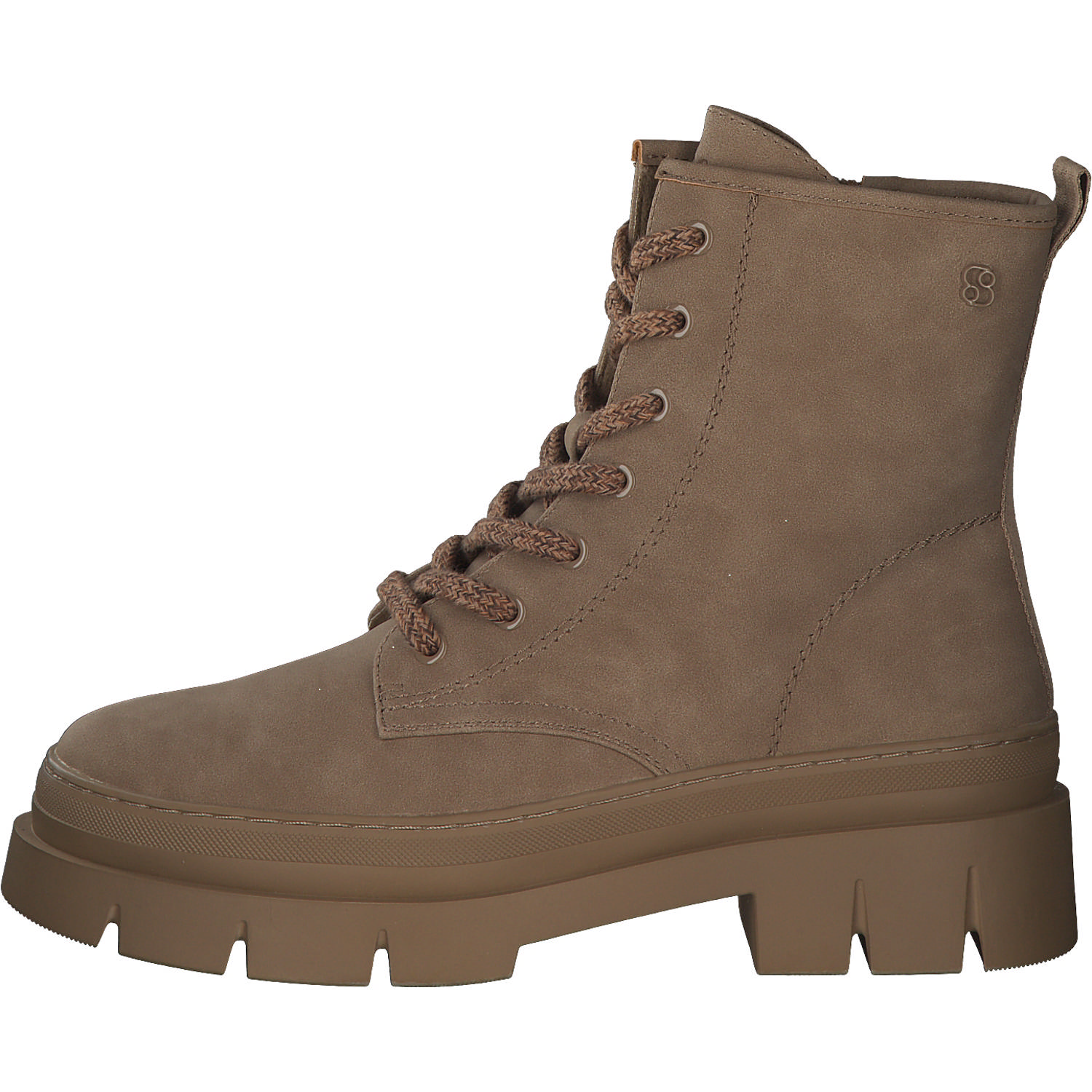 s. Oliver 25257, Schnürstiefeletten, Damen, Braun (Nut)