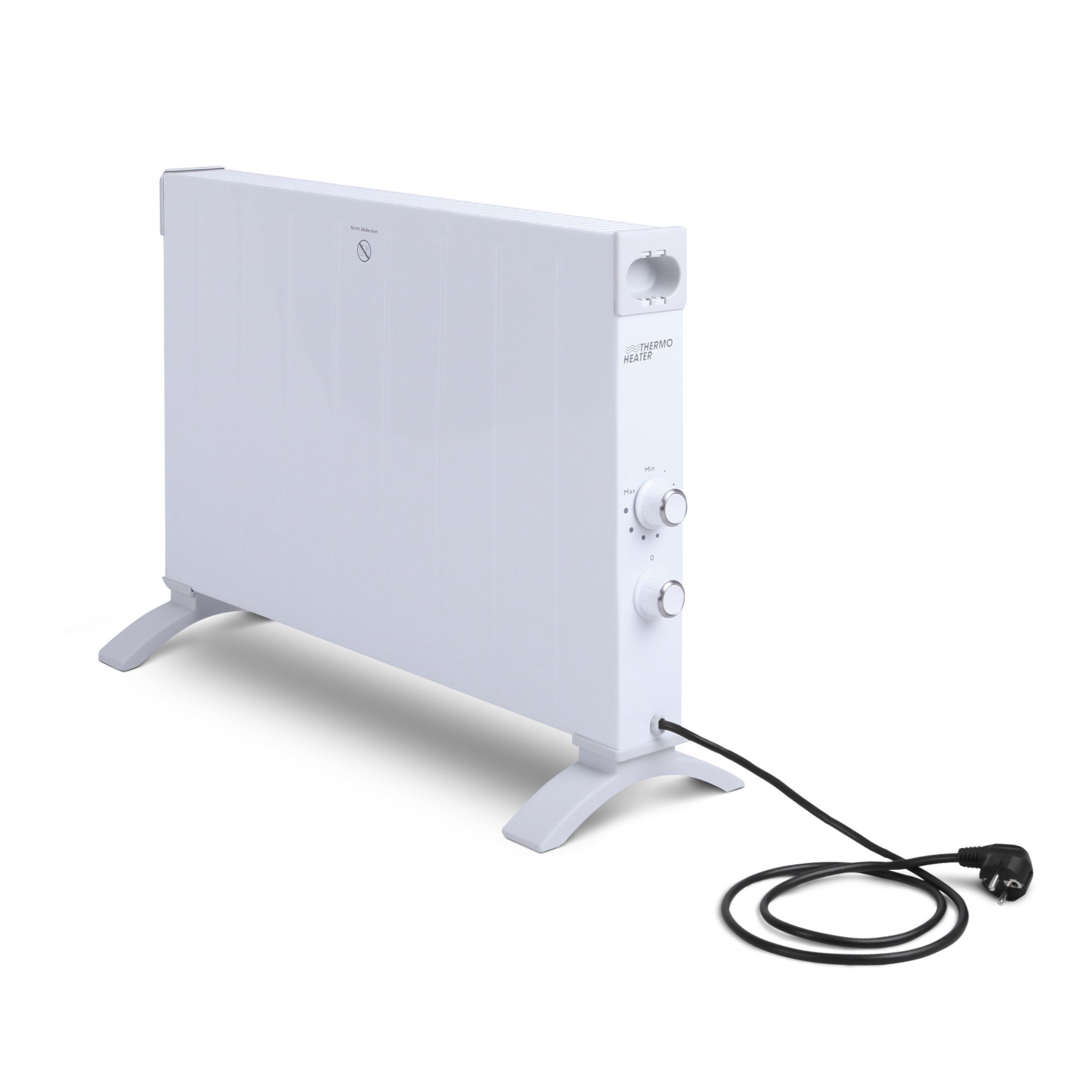 Bestlivings Konvektor Telewelt Heizkörper 9 Stufen - XL, 2500 W, Elektroheizung - Heizung elektrisch, Heizkörper Heizgerät Thermostat