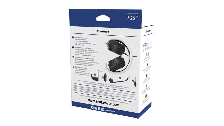 snakebyte PS5 Head Set 5™
