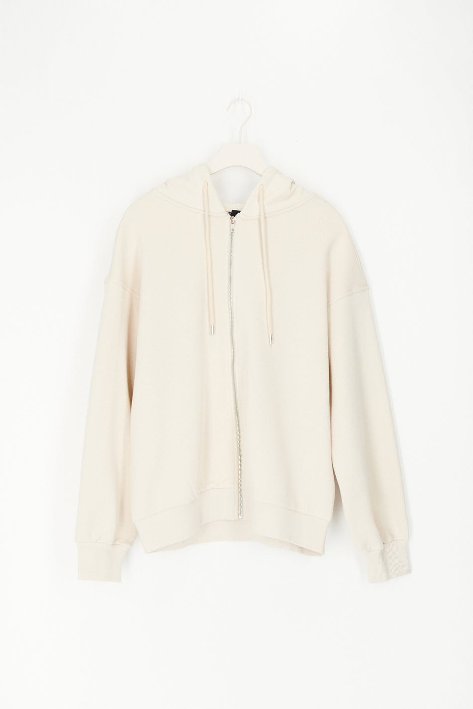 Oversized zip hoodie