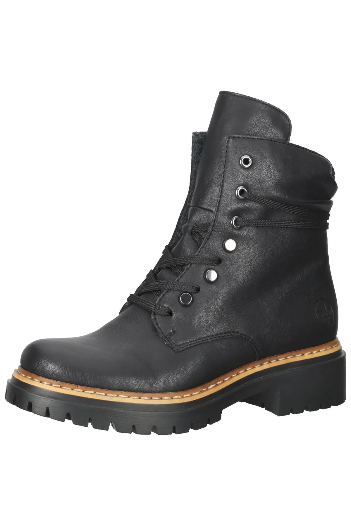 Rieker  Stiefelette - Schwarz - Blockabsatz