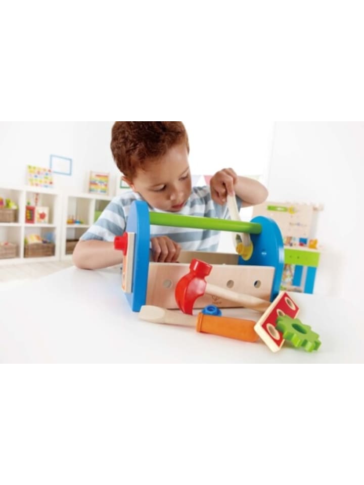 Hape  Kleinkinder Werkzeugkasten aus Holz, 14-teilig günstig kaufen onesize