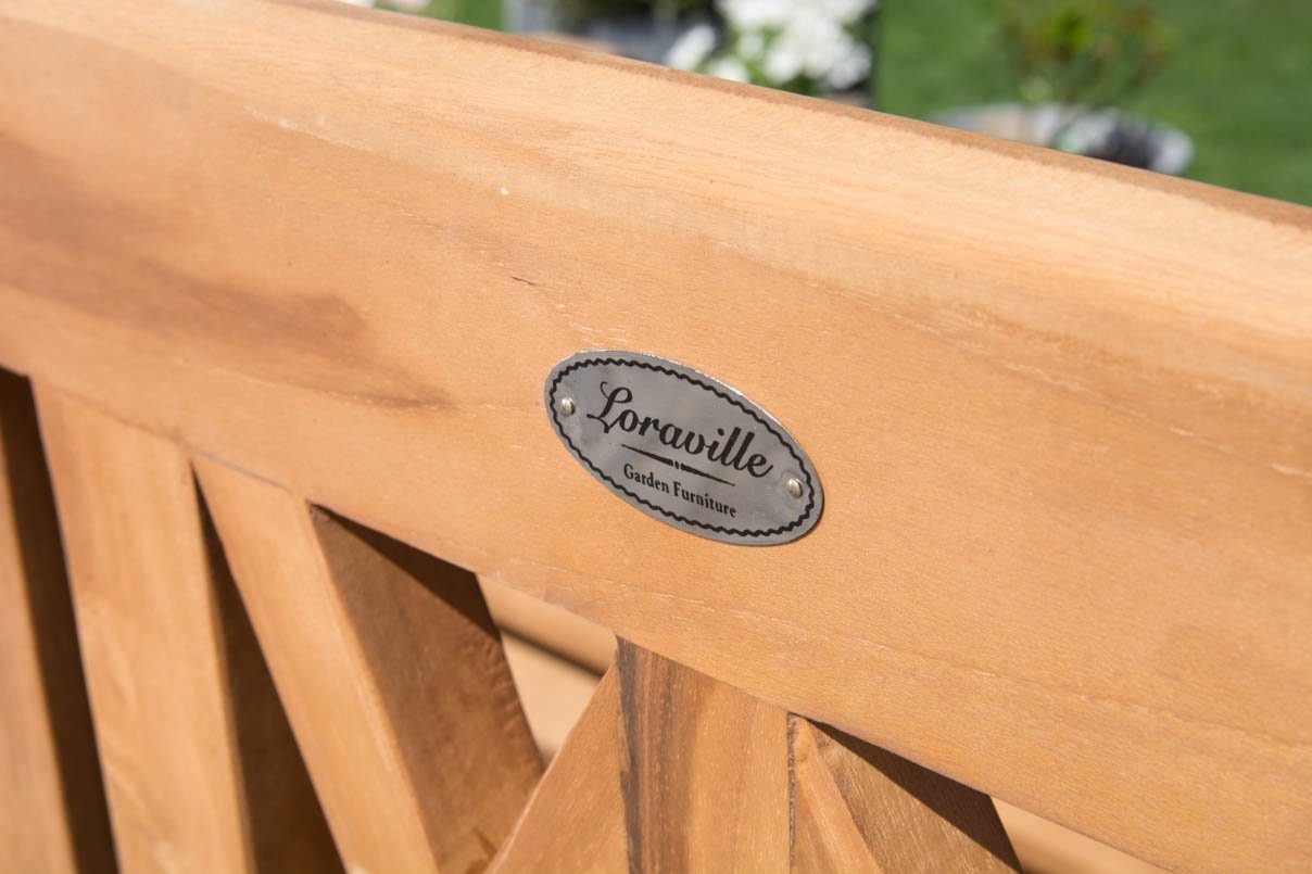 CLP Gartenbank Teakbank Florida, Garten Bank aus Teak-Holz