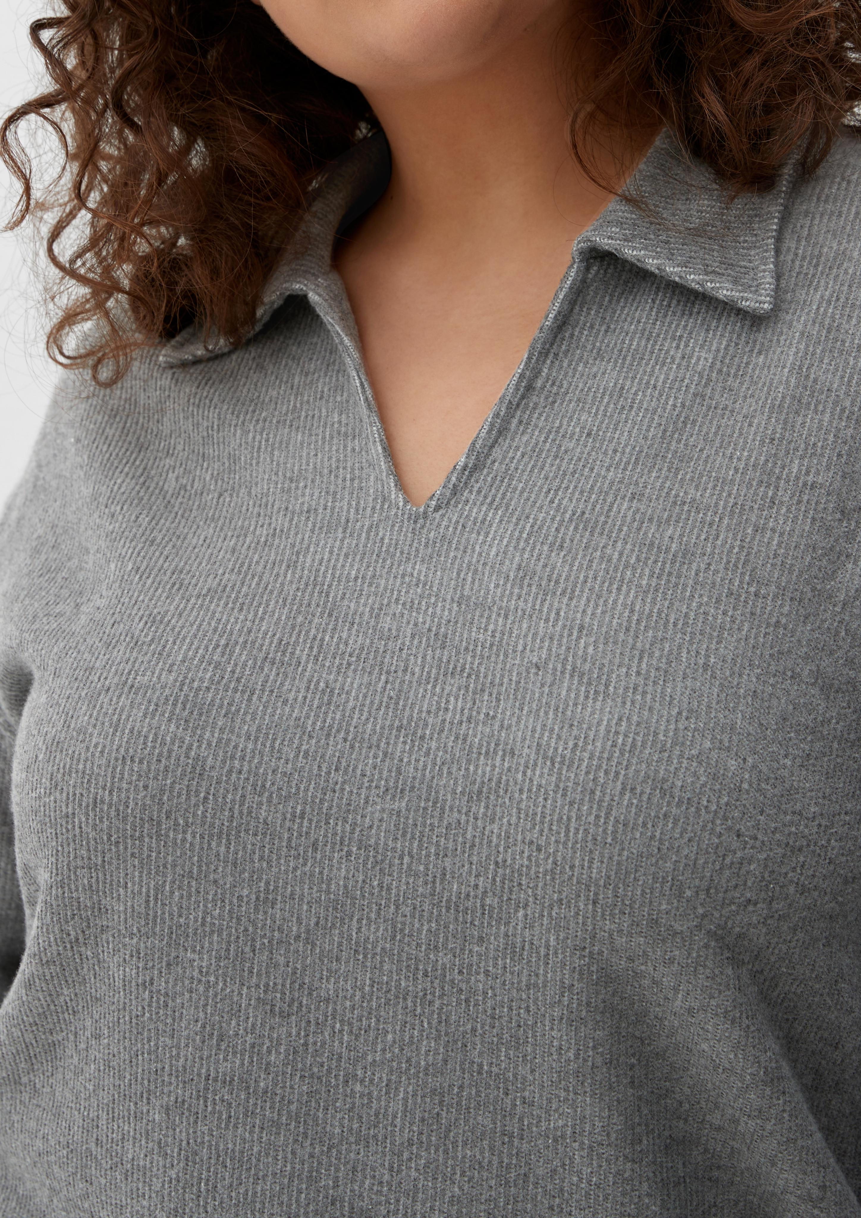 Sweatshirt mit Polokragen  2125466-9730