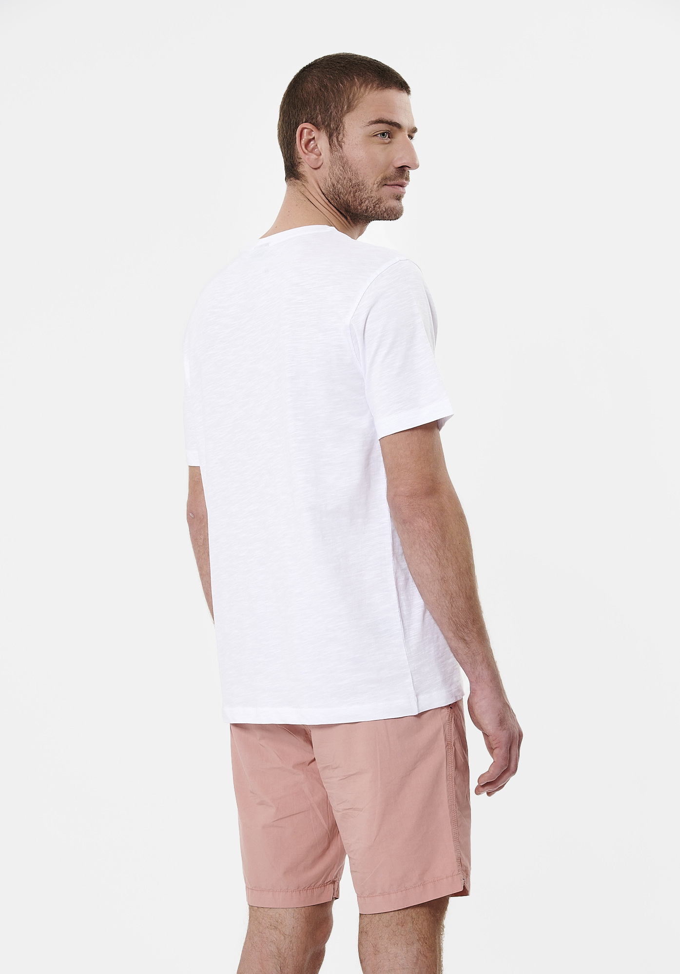 CLAUS  T-shirt blanc tête de mort Homme en 100% coton