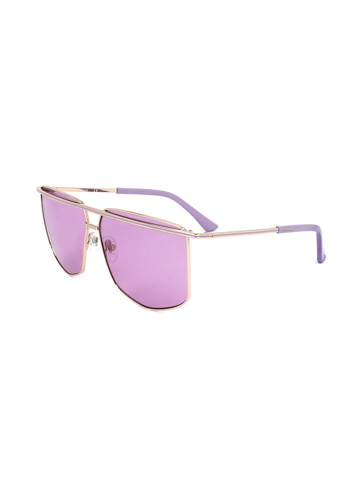 Guess Damen-Sonnenbrille in Lila/ Gold günstig kaufen 63
