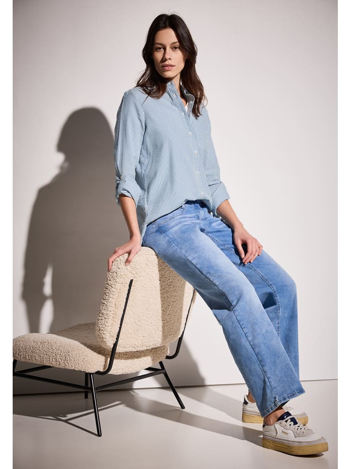 Cecil Bluse in Hellblau günstig kaufen