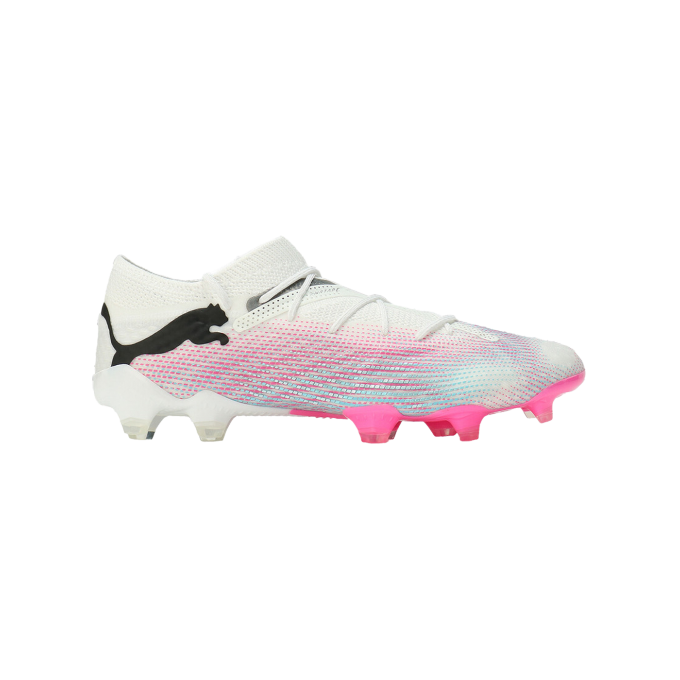 PUMA FUTURE 7 Match Low FG/AG Phenomenal Weiss Schwarz Pink F01