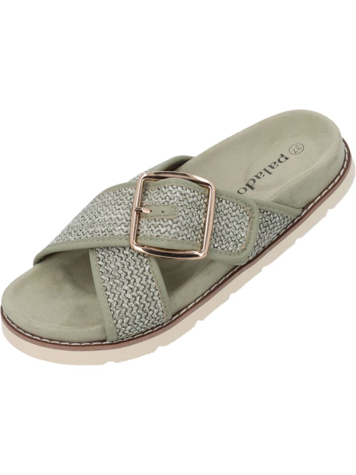 palado Pantoletten in moss green günstig kaufen