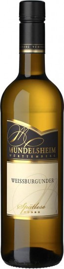 2022 Mundelsheimer Weißburgunder Spätlese feinherb - Lauffener Weingärtner
