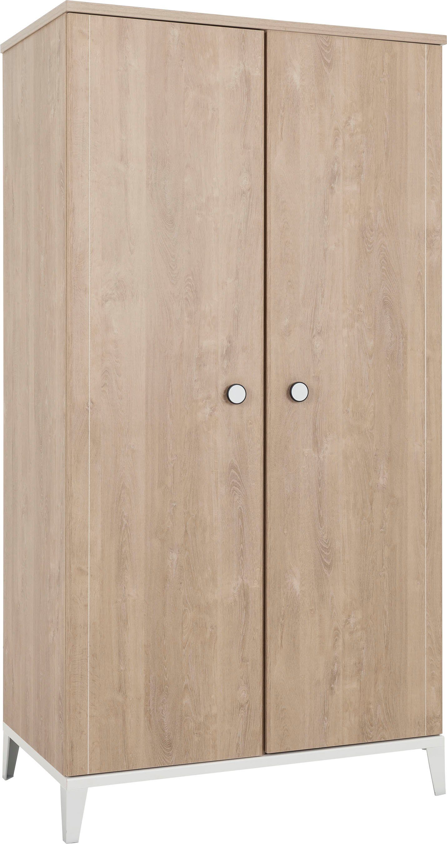 Galipette Kleiderschrank MARCEL Inneneinteilung : 1/2 Hänge, 1/2 Tablare
