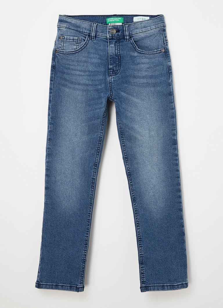 Benetton Elvis -slim fit -farkut stretch-kankaasta