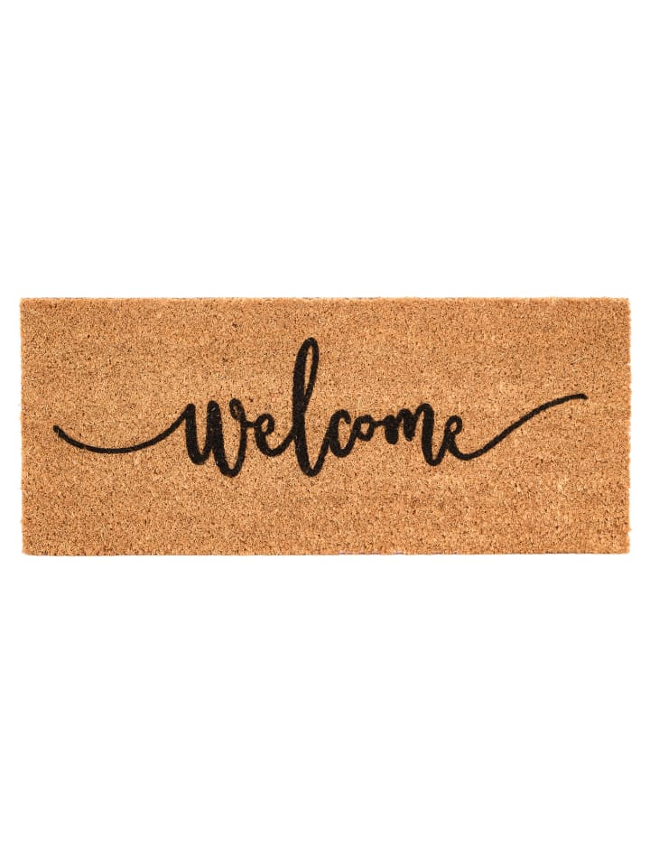 GIFTDECOR Fußmatte in braun günstig kaufen