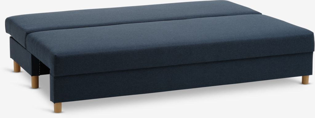 NORSMINDE Sofa rozkładana NORSMINDE niebieska tkanina